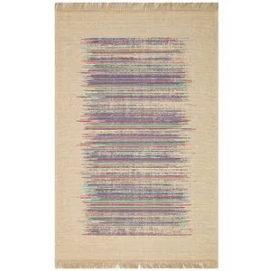 Brk 02 - Natural, Multicolor Multicolor Hall Carpet (80 x 300)