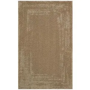 Brk 04 - Natural, Beige Beige Hall Carpet (80 x 150)