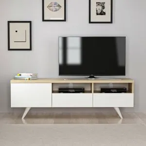 Brüksel - White Oak
White TV Stand