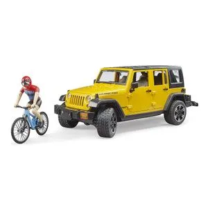 Bruder Džip Wrangler Rubicon Sa Biciklistom