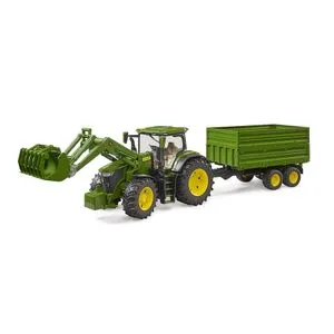 Bruder Traktor John Deere 7R 350 prednjim utovarivačem i kiper prikolicom