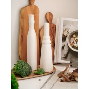 BSS030 White Vase Set