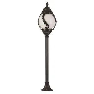 BSU-68182-BSY-M1-B Crna i Bela Spoljna Podna Lampa