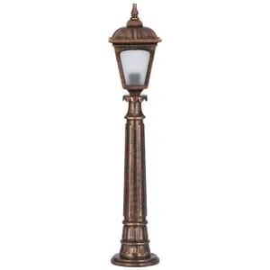 BSU-68185-BKR-M1-B Brown Outdoor Floor Lamp