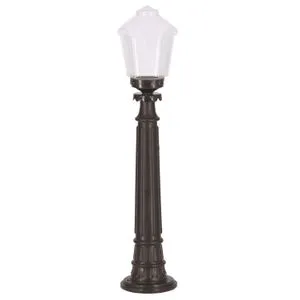 BSU-68197-1BSY-M2-B Black Outdoor Floor Lamp