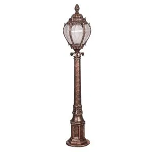 BSU-68202-BKR-B Brown Outdoor Floor Lamp