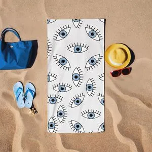 BT20213009 White
Blue Beach Towel