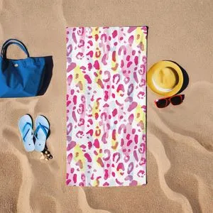 BT20215061 Pink Beach Towel