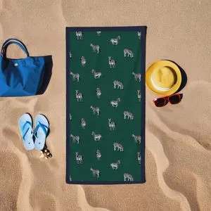 BT2023003 Green Beach Towel