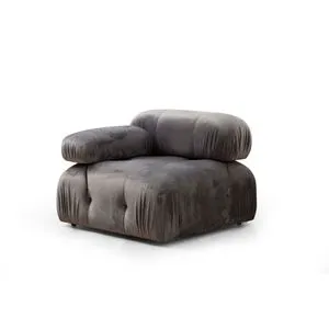 Bubble L1 - Grey Grey 1-Seat Sofa