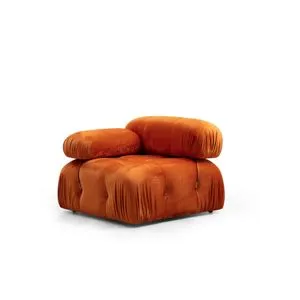 Bubble L1 - Orange Orange 1-Seat Sofa