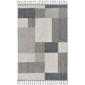 Bukle 1403 - Sivi, Plavi Sivi Tepih (160 x 300 cm)