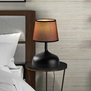 Bulbous - 15451 Black
Brown Table Lamp