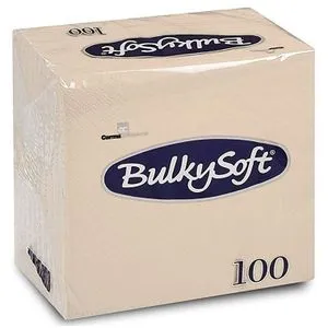 BulkySoft salveta krem 33x33cm 100/1 2sl (20 pak)