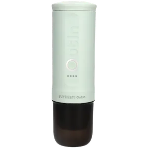 BUYDEEM Nano Espresso Machine, model OTEM-01, color Cozy Greenish