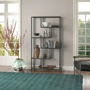 By-30 - Black, Transparent Black
Tranparent Bookshelf