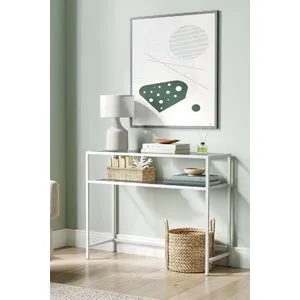 By-4 - Bela Transparentna Komoda