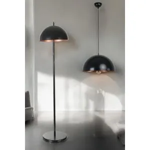 Büyük Retro Avize i Lambader Set - Crni