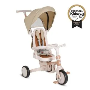 Byox Compacto tricikl za decu 4u1, 12-36 meseci – bež