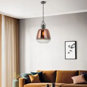 Cabana - P01-PB Cobalt Chandelier