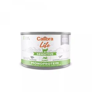 Calibra Cat Life Sensitive Zečetina Konzerva, hrana za mačke 200g