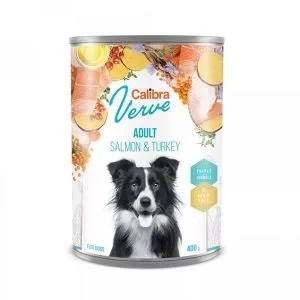 Calibra Dog Verve Konzerva GF Adult Losos & Ćuretina, hrana za pse 400g