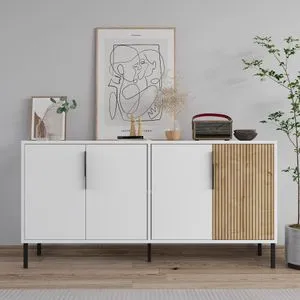 Callia - Bela konzola od sedefnog hrasta