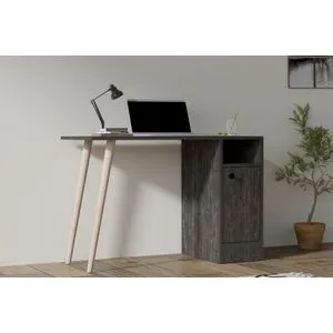 Calvin - Anthracite, Oak Anthracite
Oak Study Desk