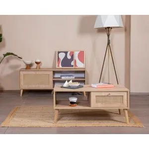 Calvin - Drveni Sto za Kafu