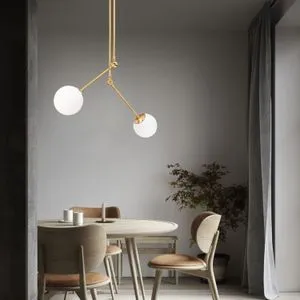 Cambaz - 3452 Gold
White Chandelier