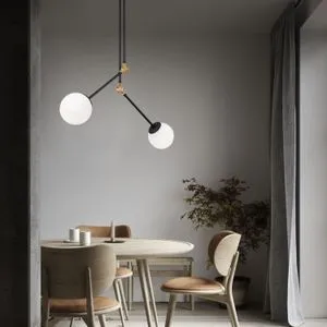 Cambaz - 3453 Black
White Chandelier