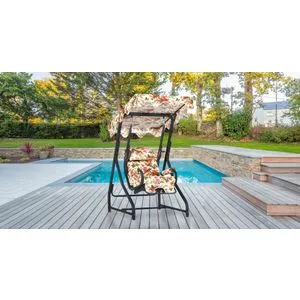 Camellia - Multicolor Multicolor Garden Single Swing Chair