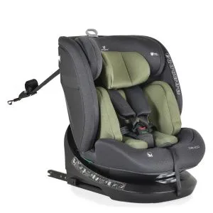 Cangaroo Autosedište za bebe sa isofix-om Draco - 40-150cm Olive Green