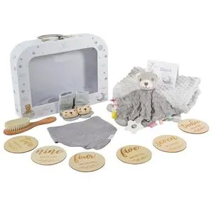 Cangaroo Poklon set za bebe 6u1 Bearli – Grey