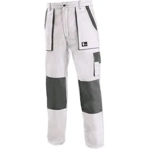Canis CXS Luxy Josef radne pantalone do struka, belo-siva, vel. 54