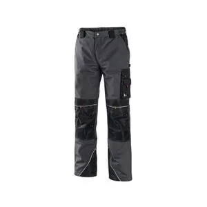 Canis CXS Sirius Nikolas radne pantalone do struka, sivo-narandžasta, vel. 52