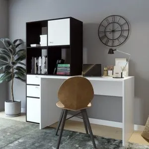 Cannes - L255 White
Black Study Desk