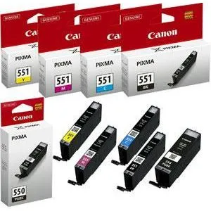 Canon kertridž s tintom CLI-551C Originalni Cyan 6509B001 kertridž s tintom