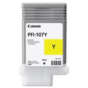 Canon kertridž s tintom PFI-107Y Original Single Yellow 6708B001 Kartridž s tintom