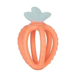 Canpol Babies 3D Glodalica - Silicon Strawberry - 80/400 - Orange