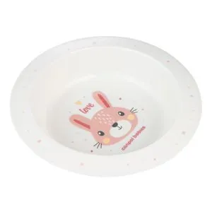 Canpol Babies Činija 4/412 Cute Animals 270Ml - Pink