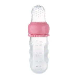 Canpol Babies Silikonska Mljackalica 56/110 - Pink 6m+
