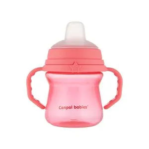Canpol Babies Solja 150Ml Sa Silikonskim Kljunom (56/614) - Pink