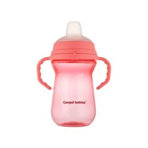 Canpol Babies Solja 250Ml Sa Silikonskim Kljunom (56/615) - Pink