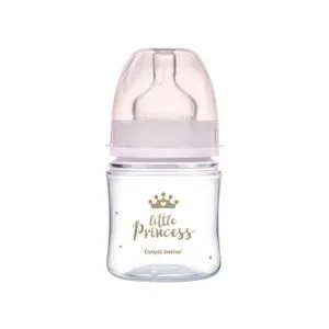 Canpol Baby Flašica 120Ml Široki Vrat, Pp - Royal Baby - Pink