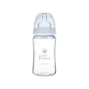 Canpol Baby Flašica 240Ml Široki Vrat, Pp - Royal Baby - Plava