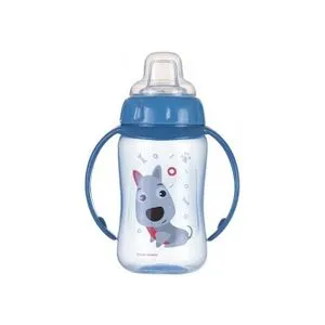 Canpol Bebi Flašica Sa Kljunom I Ručkama 320 Ml "Happy Animals"