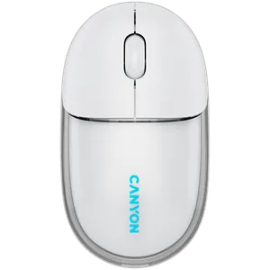 CANYON bežični miš OnClick 24 BT/ Transparentno/Bela