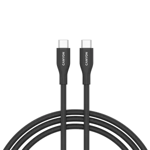 CANYON cable CC60SC10 C-C 60W 1m Silicon Black