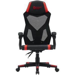 Canyon Gaming Chair Flow MCH01 Mesh Crna Crvena